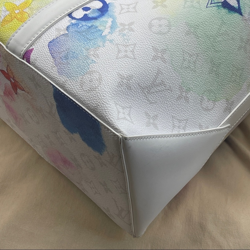 Louis Vuitton Watercolor Weekend New Tote Gm Rare - Picture 15 of 16